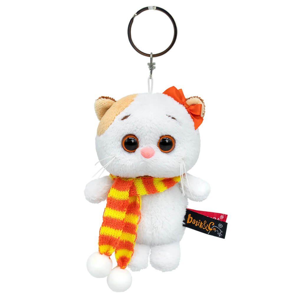 Key ring Li-Li in a striped scarf