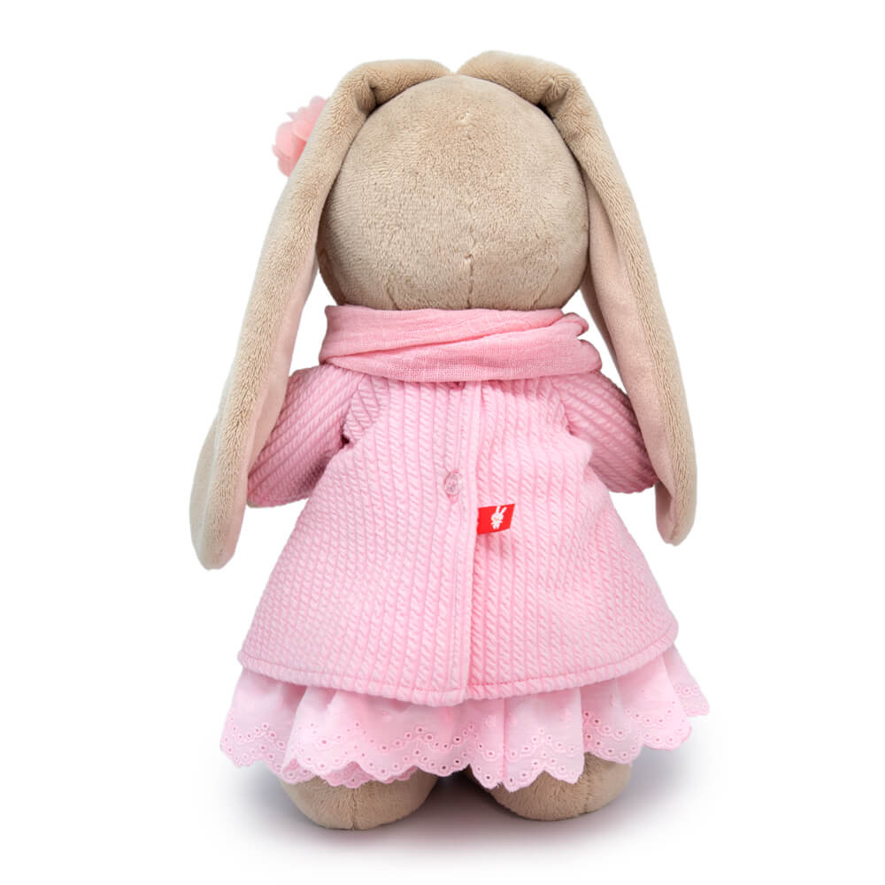 in tunic and skirt