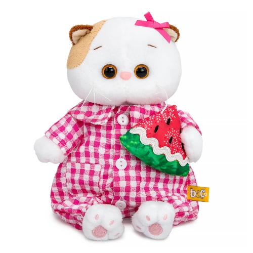 Li-Li baby in a plaid jumpsuit
