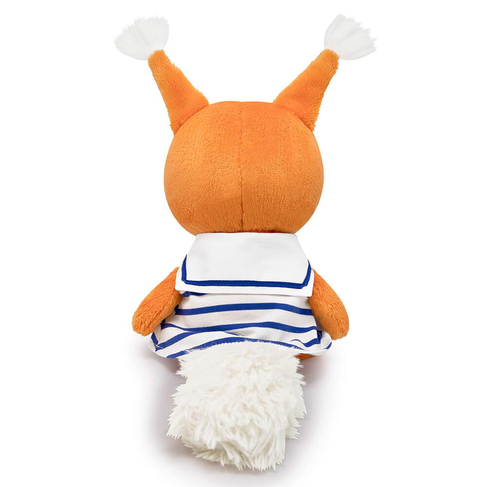 Squirrel Bika in a marine dress