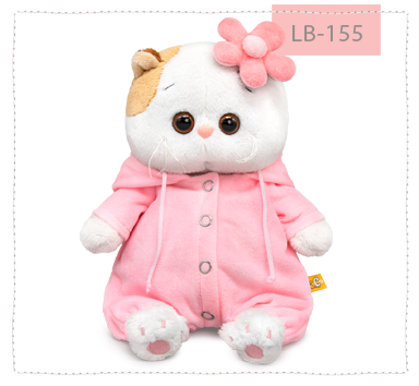 Li-Li baby in a jumpsuit with a flower