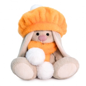 in orange beret