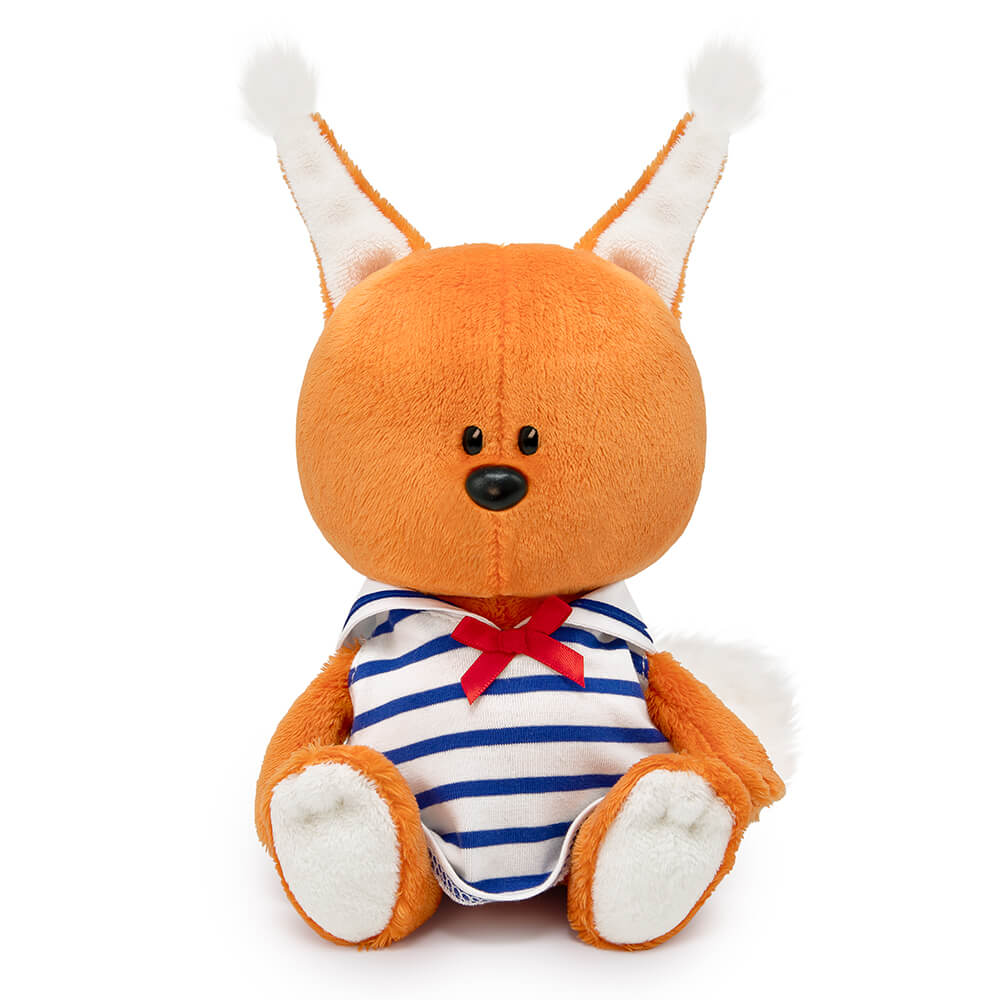 Squirrel Bika in a marine dress