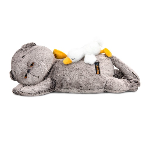 Sleepy Cat Basik with Goose (pocket for pajamas)