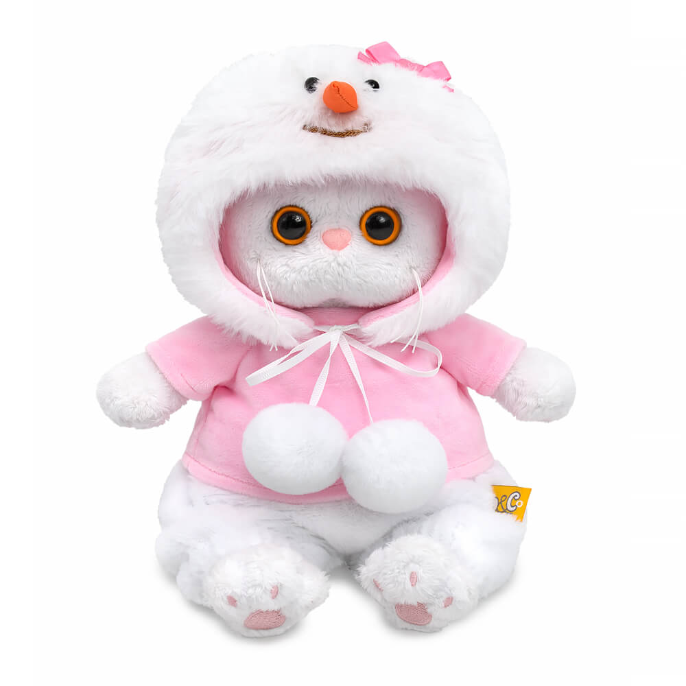 Kitten Li-Li baby in a 'Snowman' outfit Kitten Li-Li baby in a 'Snowman' outfit