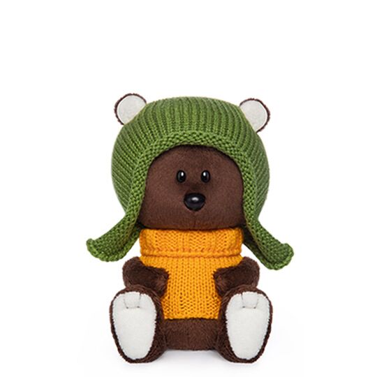 Bear Fedot in hat and sweater