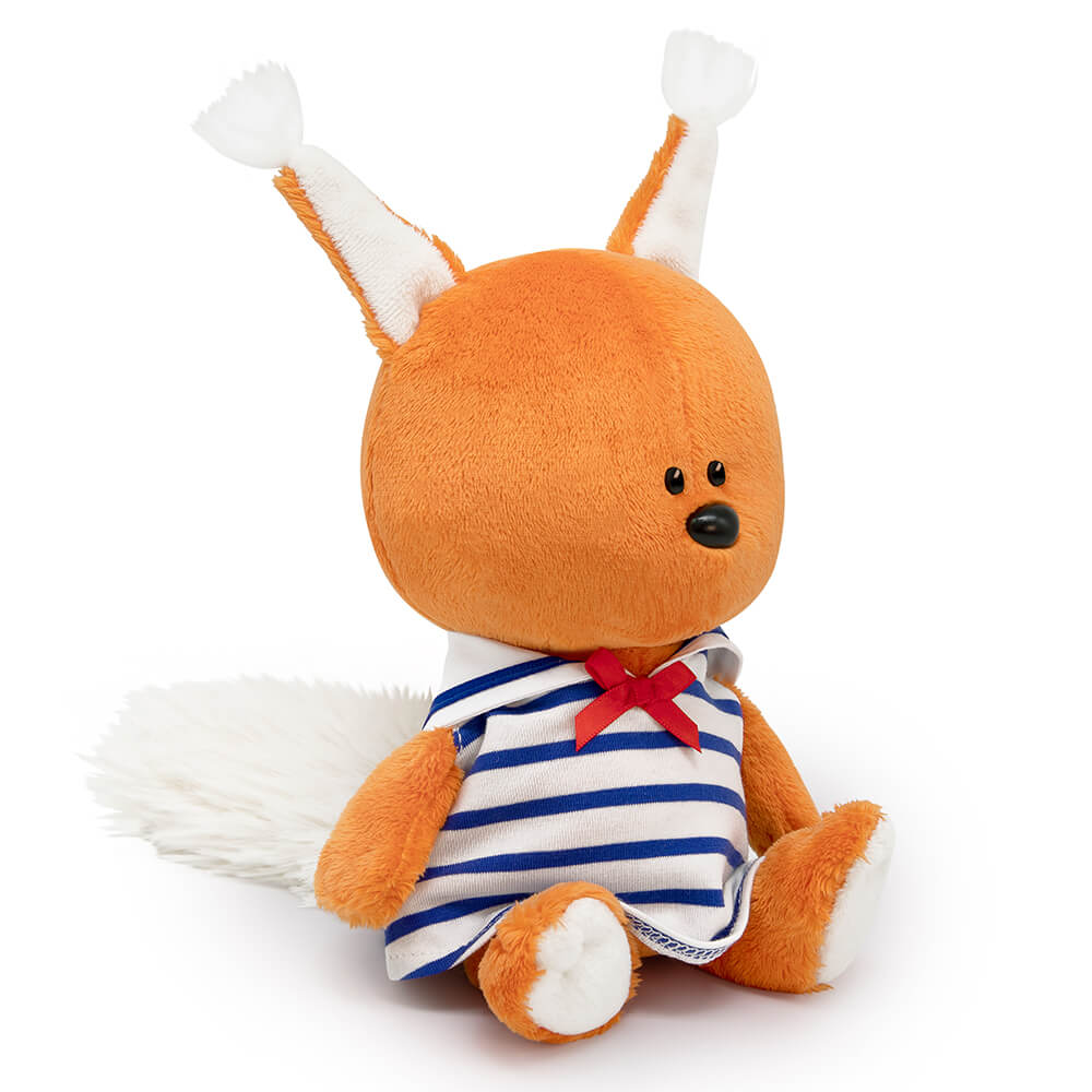 Squirrel Bika in a marine dress