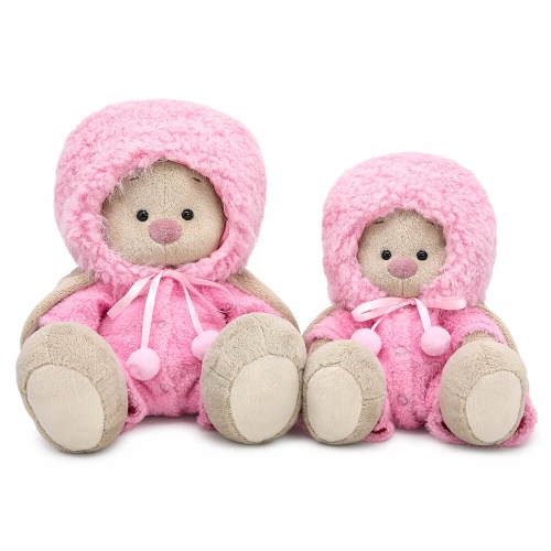 Zaika Mi toy in fur hat and jumpsuit