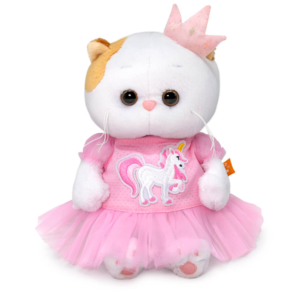 Li-Li BABY in a unicorn dress