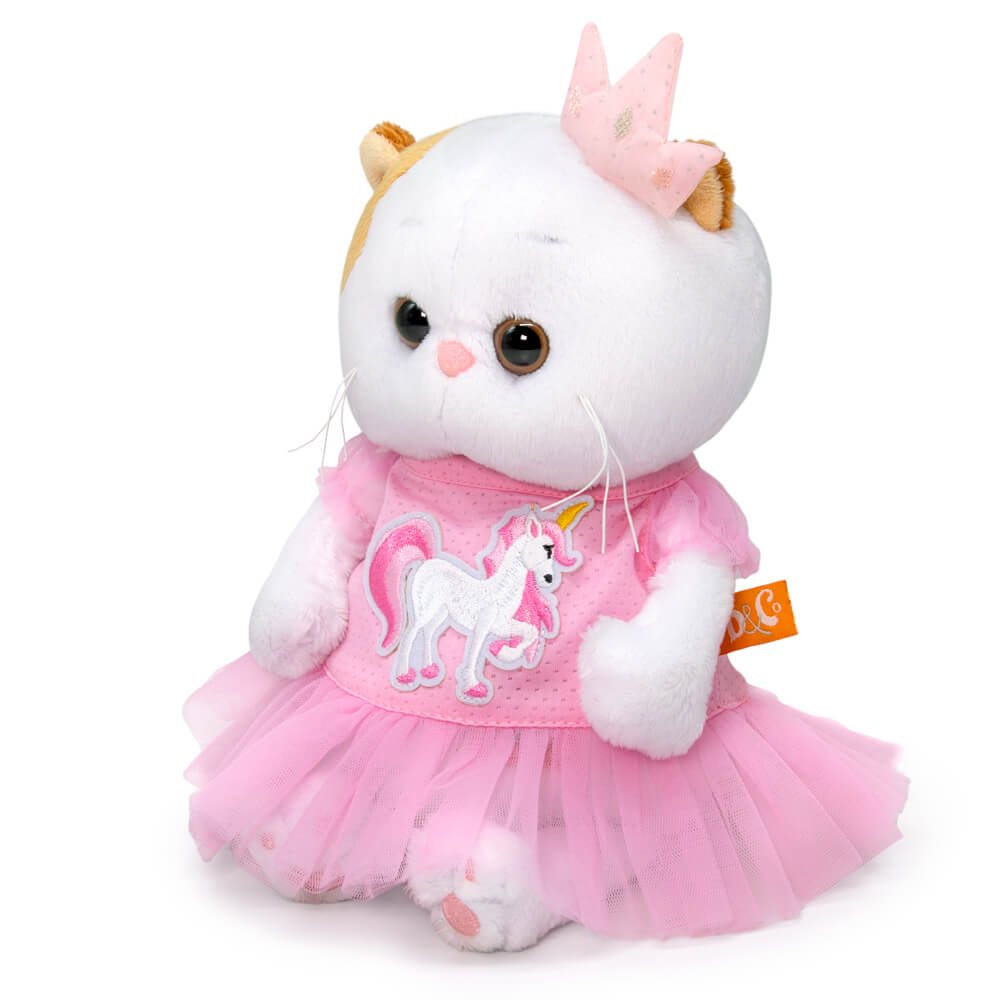 Li-Li BABY in a unicorn dress