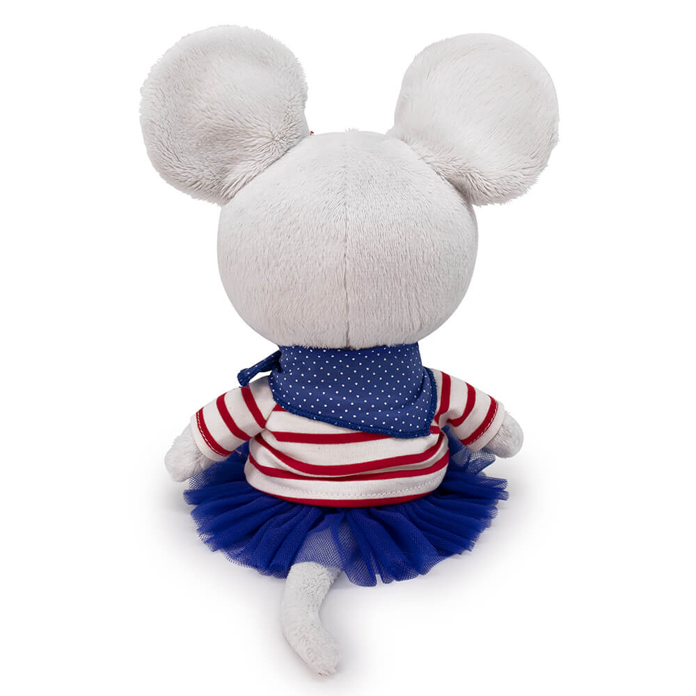 Mouse Pshonya in a vest and skirt