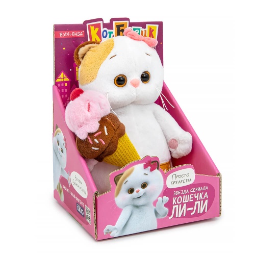 Cat Li-Li with ice cream "Animated series"