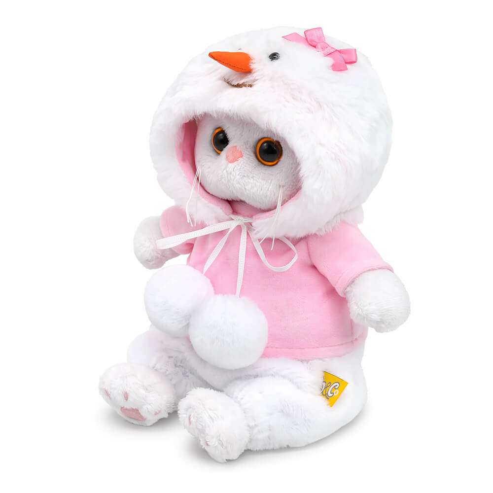 Kitten Li-Li baby in a 'Snowman' outfit Kitten Li-Li baby in a 'Snowman' outfit