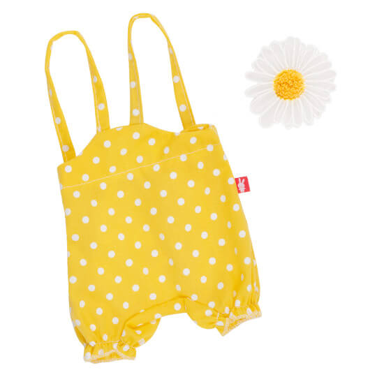 Sandpiper yellow with white polka dots