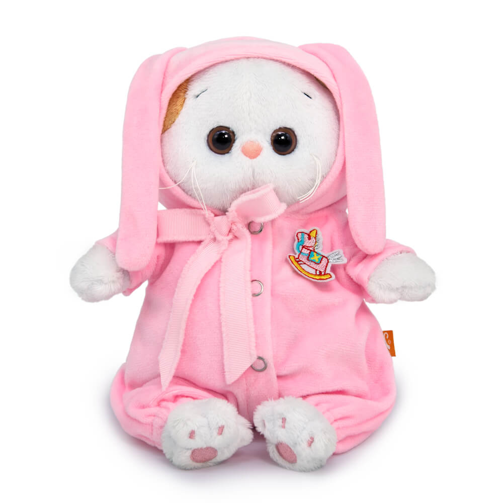 in a sleeping suit