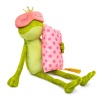 Jane Kvakovskaya with accessories for sleeping