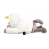 Cat Basik in a "Goose" hoodie (lying down)