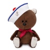 Bear Fedot in a marine beret with an anchor
