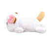 Li-Li kitty with a bow reclining on Velcro