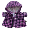 Plaid raincoat
