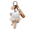 Keychain Latte with pendant "Valentine"