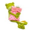 Jane Kvakovskaya with accessories for sleeping