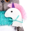 with a unicorn