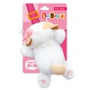 Li-Li kitty with a bow reclining on Velcro