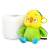 The parrot Lyutik in a roll