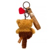 Keychain Cortado with pendant "Valentine"