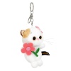 Cat Li-Li with a flower