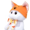 in fox hat