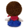 Hedgehog Igosha in overalls with an anchor