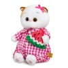Li-Li baby in a plaid jumpsuit