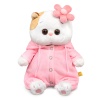Li-Li baby in a jumpsuit with a flower