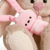 with pink bunny