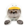 Cat Basik in a "Goose" hoodie (lying down)