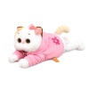 Cat Li-Li in a flower hoodie (reclining)