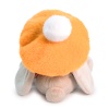 in orange beret