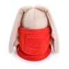 in a vest with a hood
