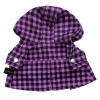 Plaid raincoat