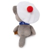 Wolf cub Voka in a marine collar and beret