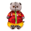 in a windbreaker