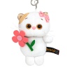 Cat Li-Li with a flower